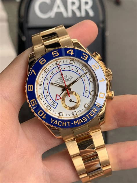 rolex yacht master ii yellow gold